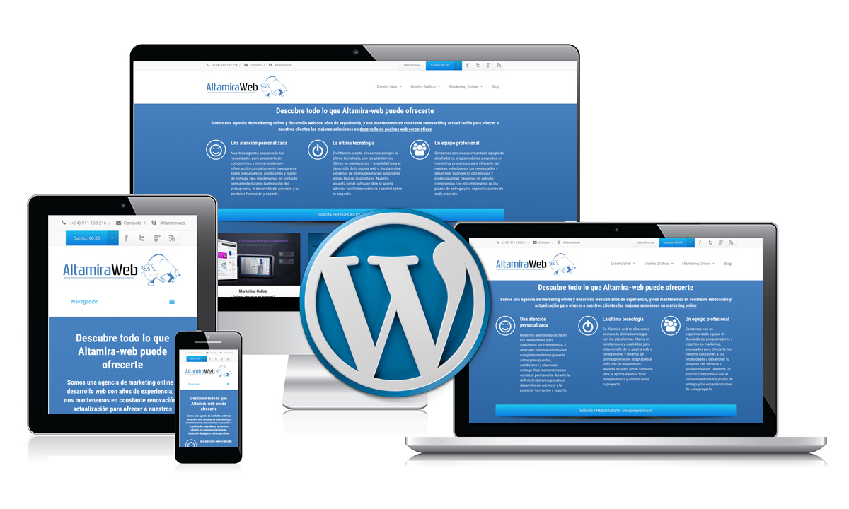 how to make wordpress website